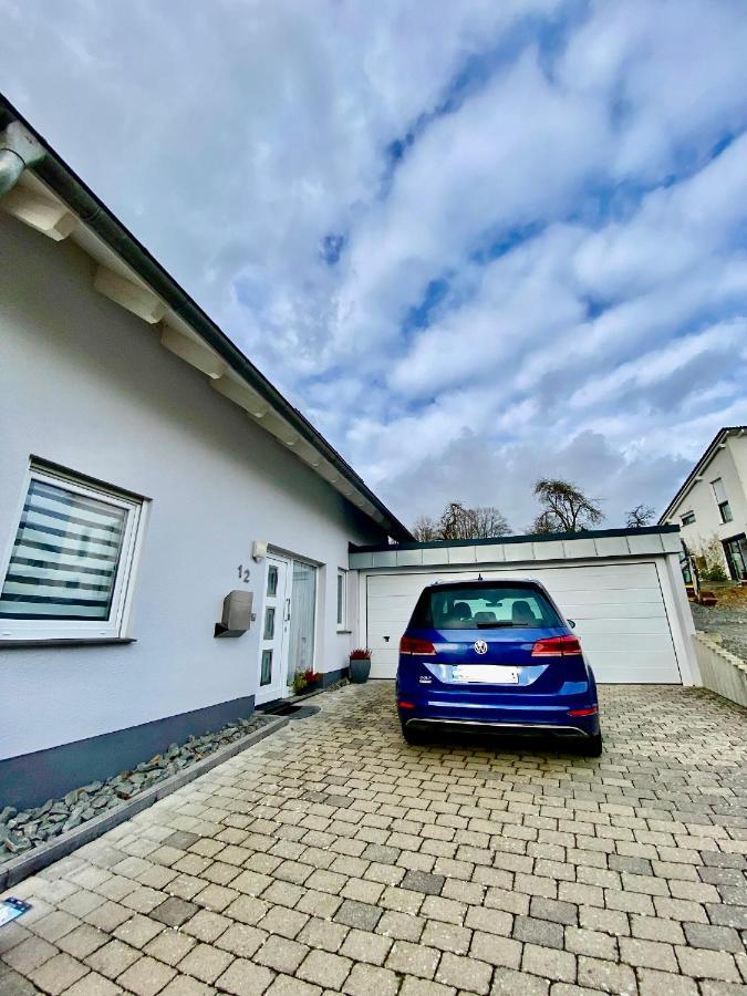 Moderne Ferienwohnung Seeblick Freudenberg  Buitenkant foto