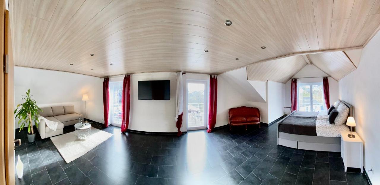 Moderne Ferienwohnung Seeblick Freudenberg  Buitenkant foto